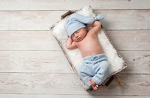 Sleeping Newborn Baby 